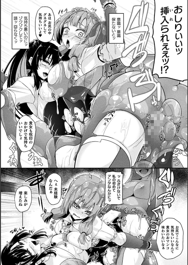 二次元コミックマガジン 人格排泄 意志なき肉人形と成り果てた正義の乙女_18枚目の画像