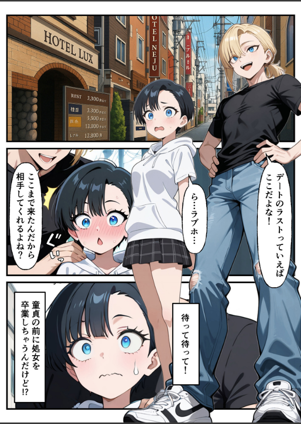 性転換希望調査に僕だけ希望するで出した結果、本当に女の子になってしまった話 モザイク版_23枚目の画像