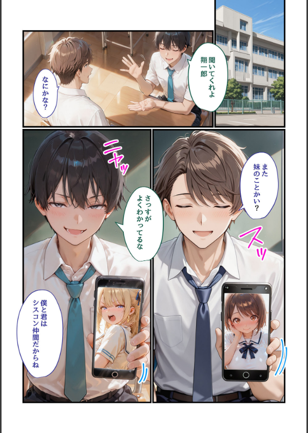 実妹がダメなら親友の妹にすればいいじゃない！（単話）_2枚目の画像