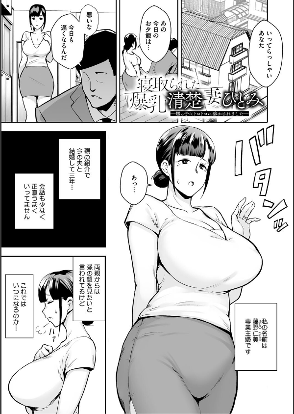 寝取られた爆乳妻たち_3枚目の画像