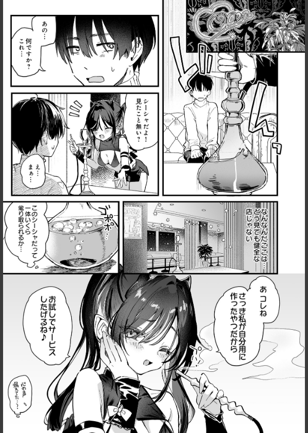 ヤバいシーシャ屋さん(単話)_3枚目の画像