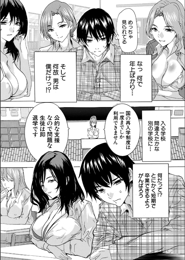 男は僕だけ！？全方位美女警報！！（単話）_4枚目の画像