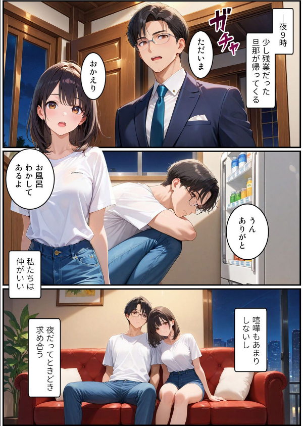 初めてのスワッピング〜色んな感情が入り乱れてすごく乱れた(単話)_2枚目の画像